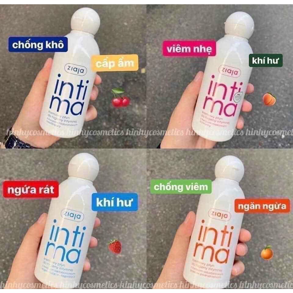 Dung dịch vệ sinh intima ziaja balan bổ sung axit lactobionic