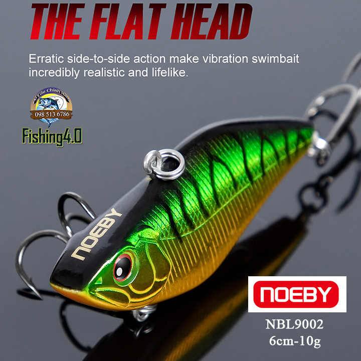 Mồi câu lure lửng - neoby nbl 9002 - 6cm - 10g - mồi câu lure cá lóc cá chẽm