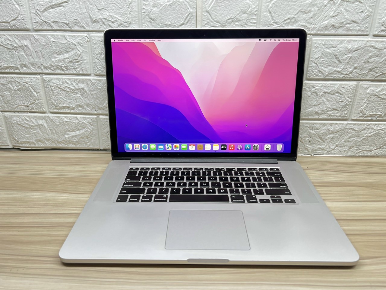 Laptop intel core i7 ram 8gb ssd 256g 15.4inch