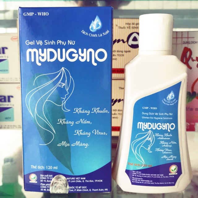 Gel vệ sinh phụ nữ mydugyno 120ml