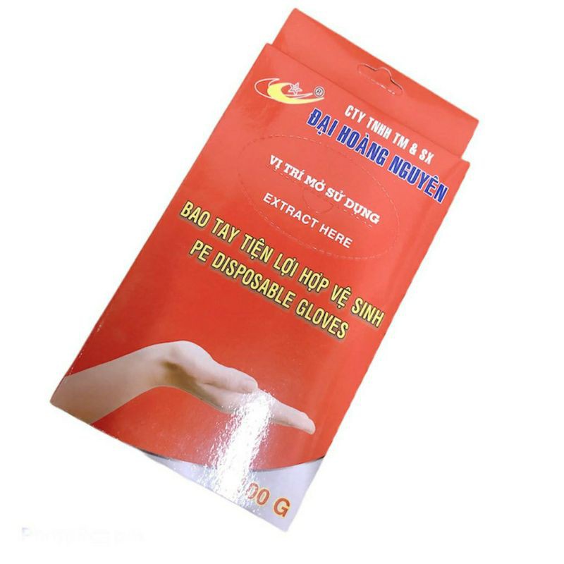 Hộp bao tay nilong 100Gram