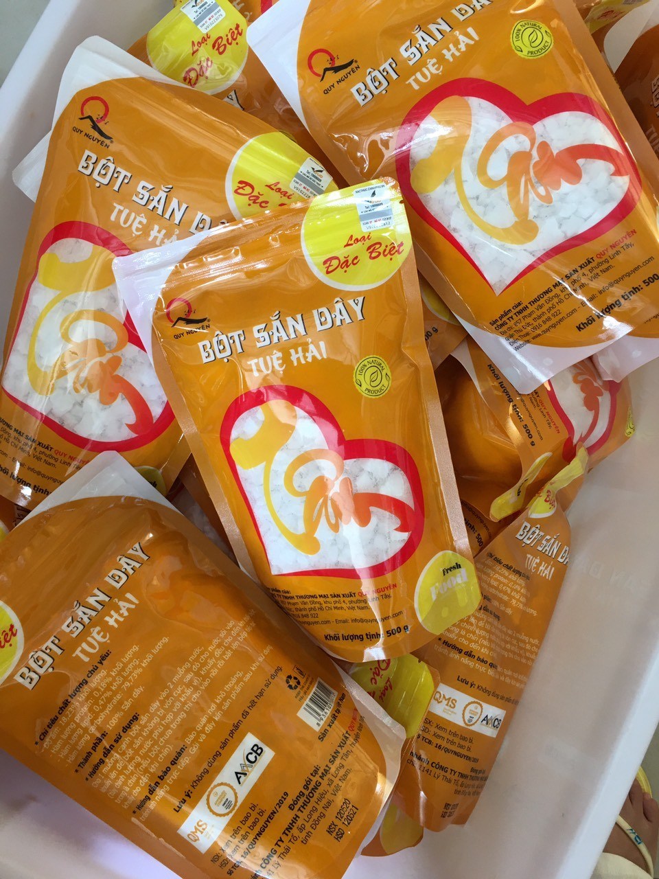 Bột sắn dây Quy Nguyên đặc biệt (gói 500g)