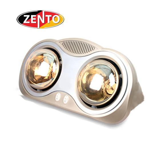 Đèn sưởi nhà tắm 2 bóng Zento ZT2-Gold ( Bảo hành 3 năm )