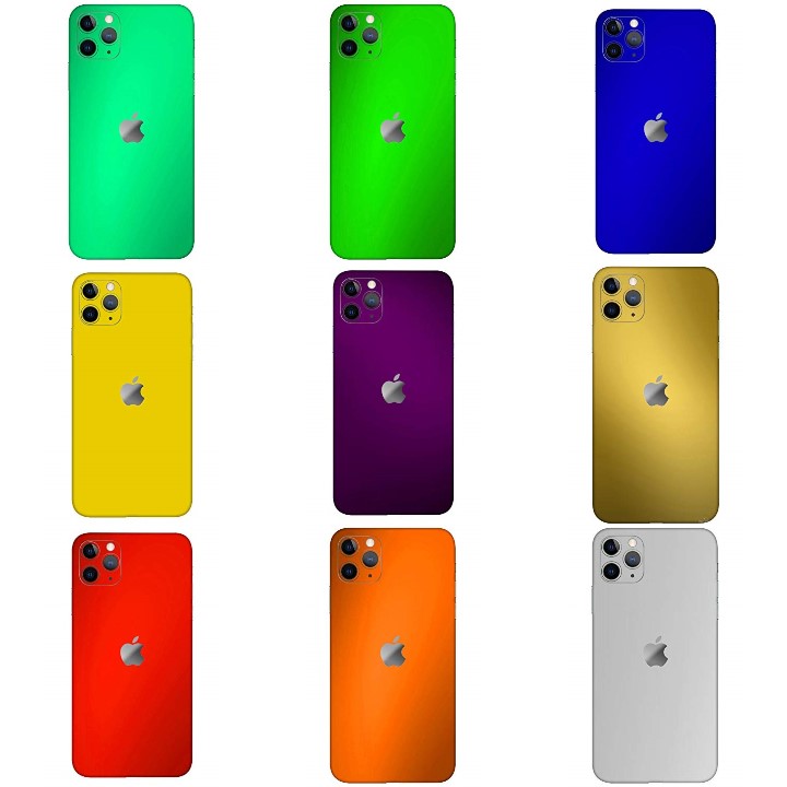 Miếng Dán Decal Xước Đổi Màu Chống Trầy iPhone 11 Pro Max, 11, 11 Pro