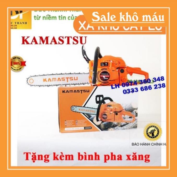 Máy cưa xích chạy xăng kamastu 68cc