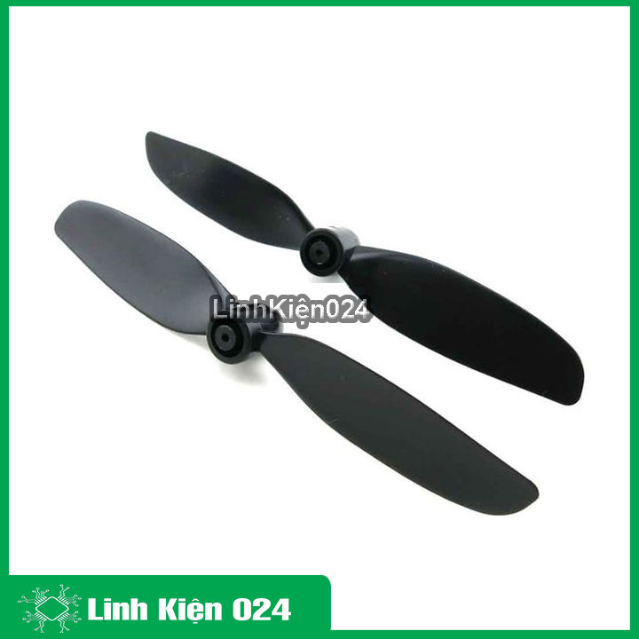 Bộ 2 cánh máy bay 55mm, lỗ 1mm sử dụng cho mô hình máy bay cánh, flycam, quạt mini...