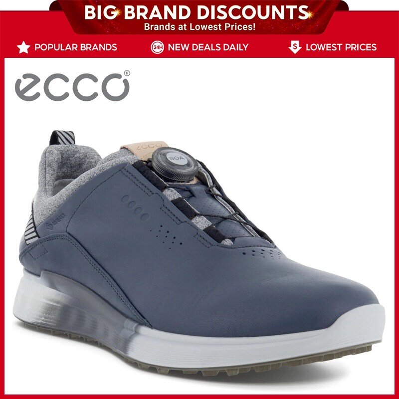 Golf S-three Men's GORE-TEX Giày thể thao không thấm nước Giày chạy bộ da Giày đi bộ ngoài trời