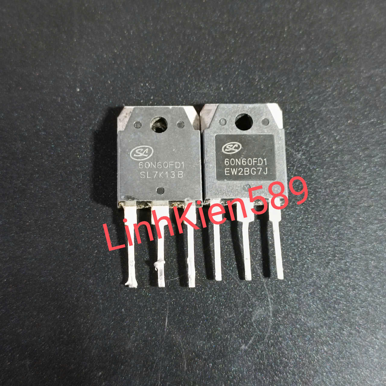 2 chiếc IGBT 60N60FD1 60N60FD 60N60 60A 600V Tháo Máy