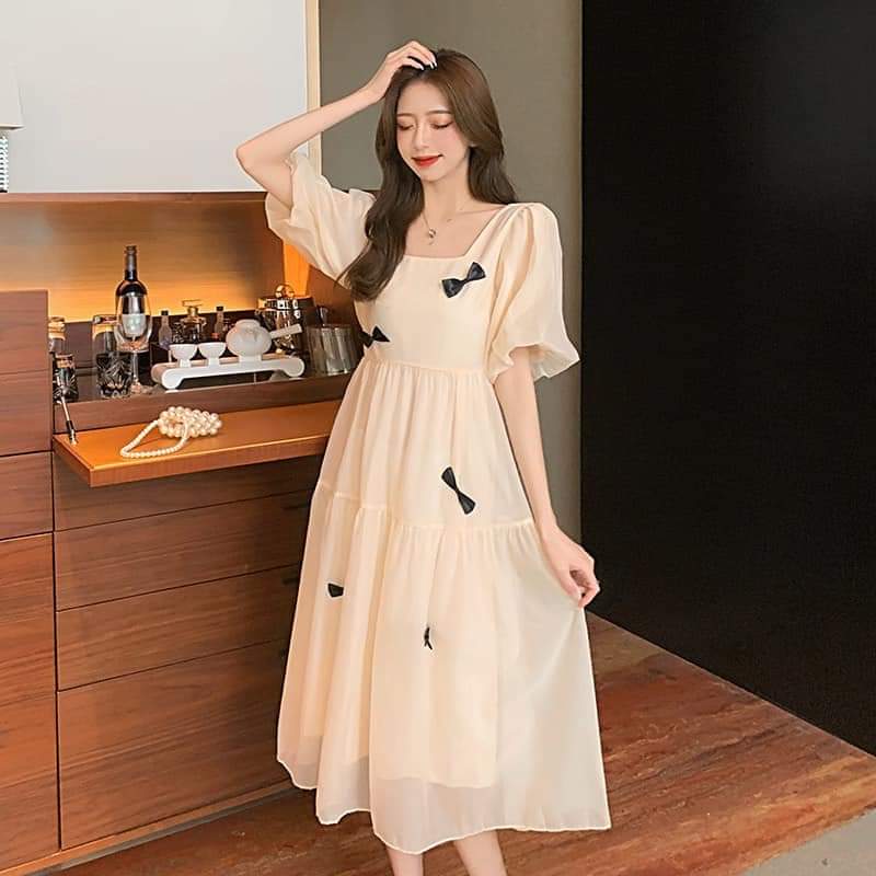 váy bầu công sở mẫu thiết kế, đầm bầu xinh