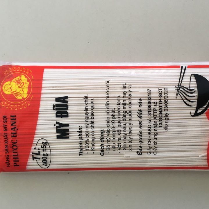Mỳ đũa Phước Hạnh 400gr - Đặc sản Huế