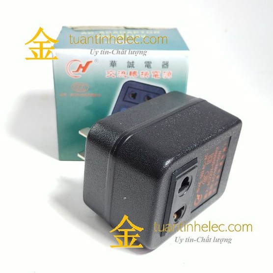 Chuyển đổi nguồn điện từ AC 220v sang AC 110v 50w, nhỏ gọn, tiện dụng cho du lịch