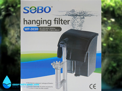 Lọc thác cho hồ cá - sobo wp-303h - hàng công ty