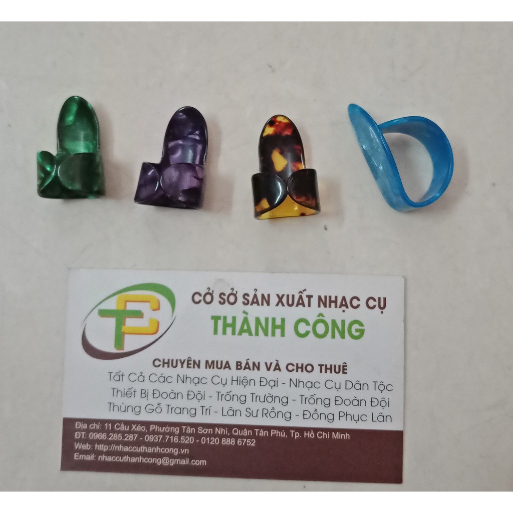 Combo 4 móng gảy đàn,móng gảy đàn guitar, móng đeo guitar