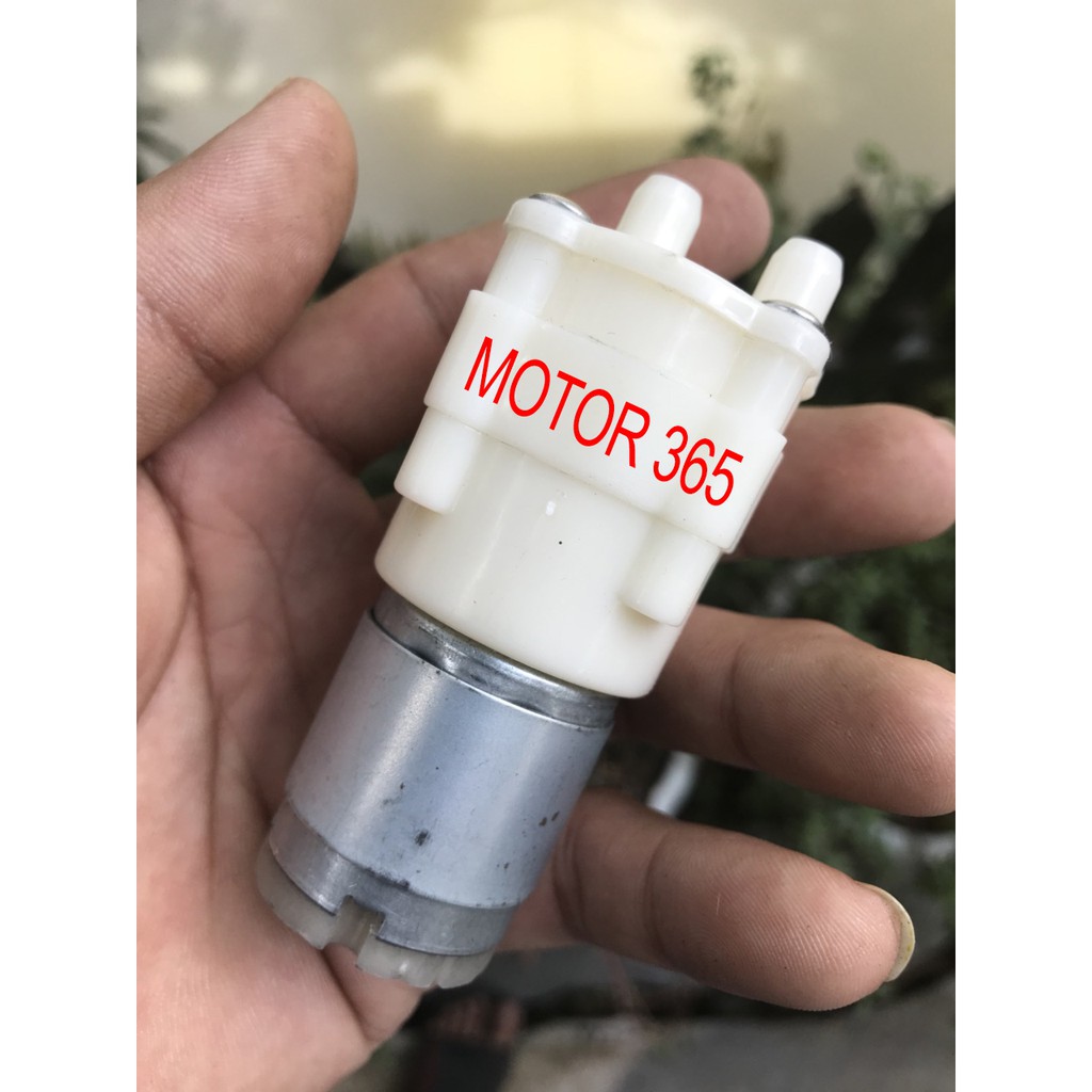Máy Bơm Nước Mini DC  6-12V chịu nhiệt tốt bơm 365