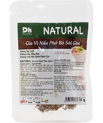 NATURAL GIA VỊ NẤU PHỞ BÒ SÀI GÒN
