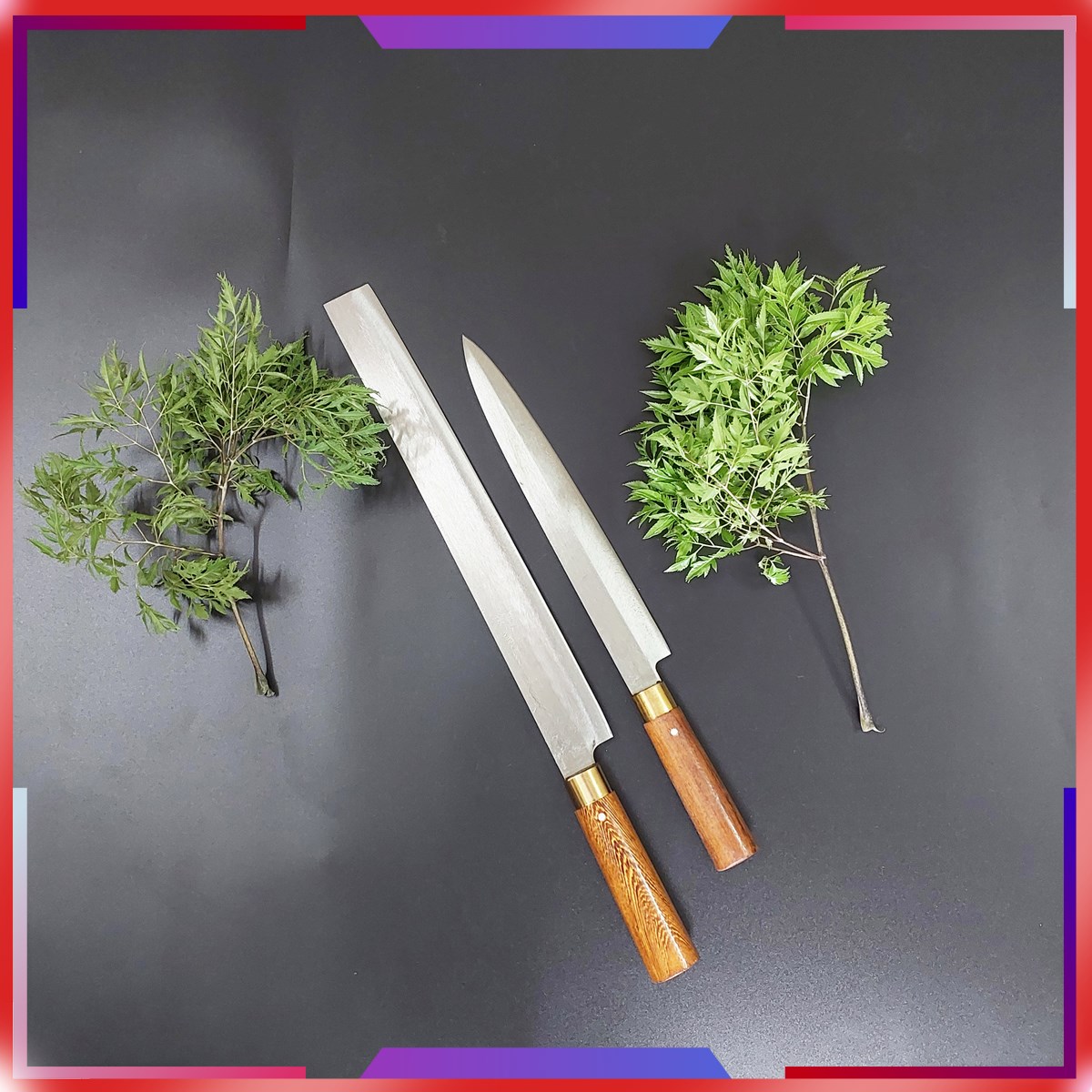 Dao p.arang chặt cây, phát cây, thép nhíp carbon, dài 48cm, rèn thủ công