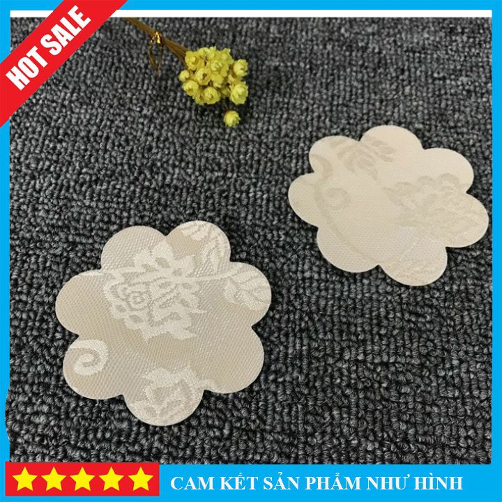 Miếng dán ngực bằng vải ren