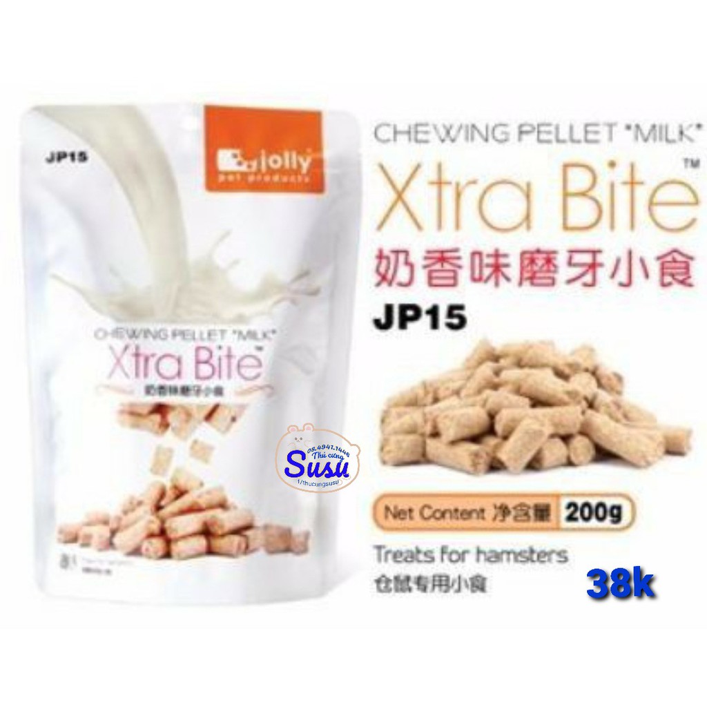 Ăn Vặt Mài Răng Sữa cho Hamster, Thỏ - Hãng Jolly