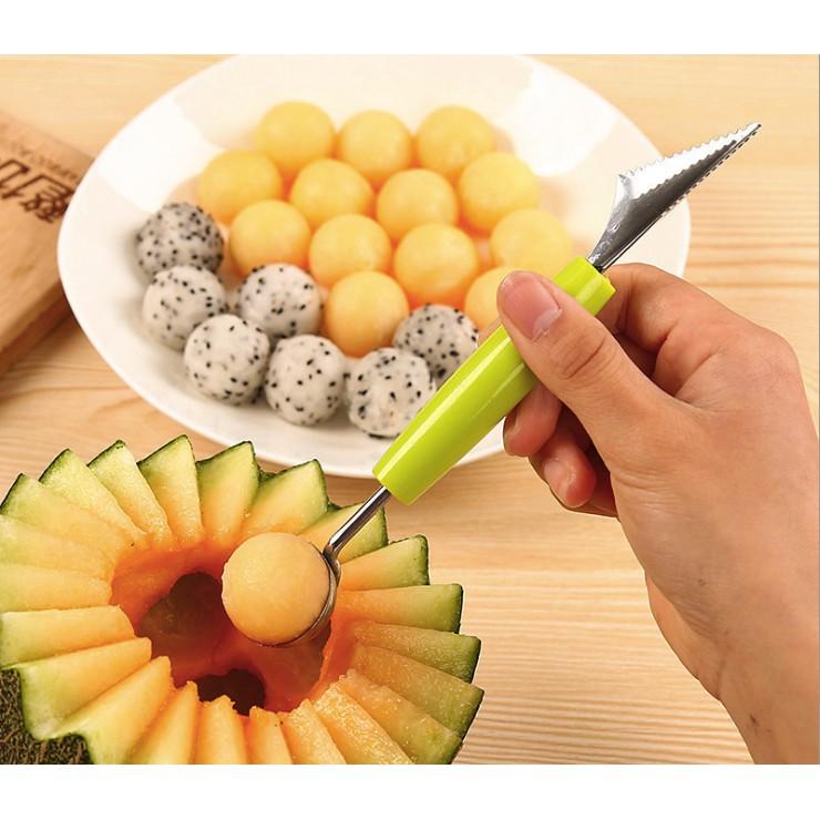 Combo 5 Cây Dụng cụ trái cây 2 in 1 làm Bingsu tại nhà