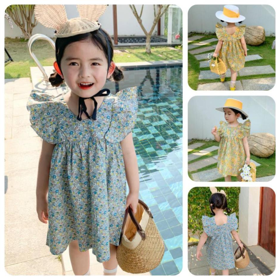 VT14 Size100-140 (9-30kg) Váy đầm cho bé gái, đầm công chúa Quần áo trẻ Em hàng Quảng Châu