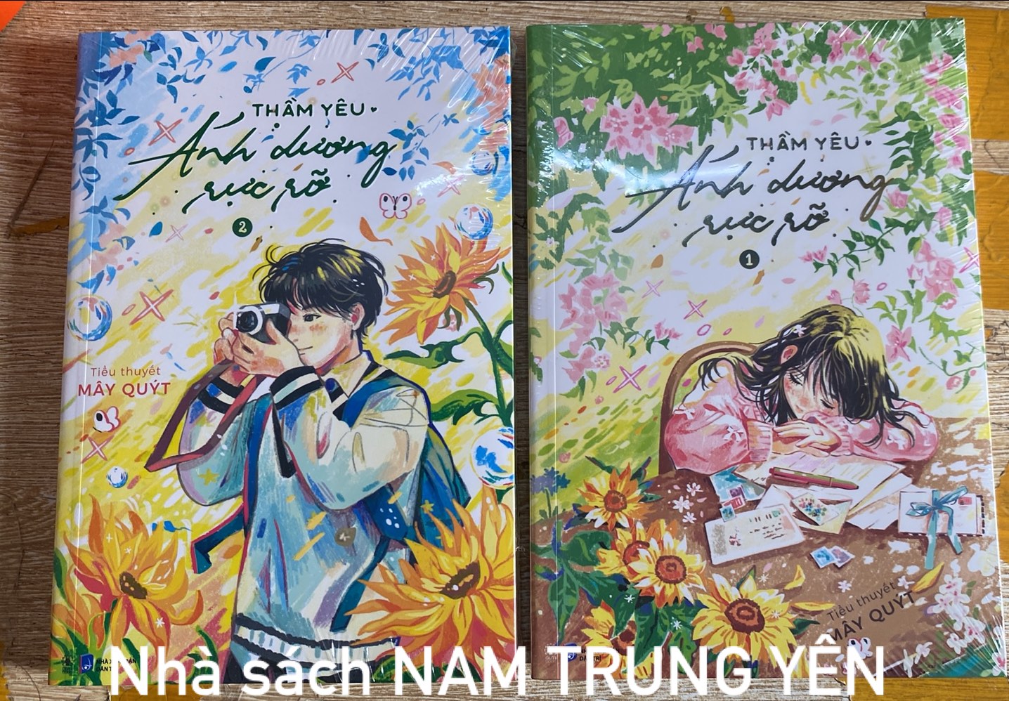 Sách - Thầm yêu ánh dương rực rỡ (TẬP 1,TẬP 2) - Tác giả Mây Quýt