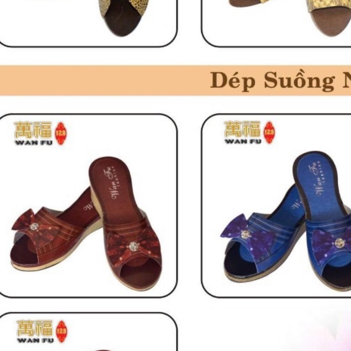 Dép nữ hàng mã
