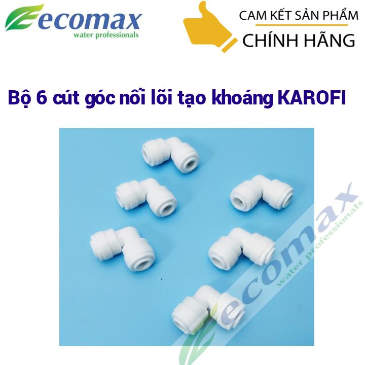 Combo 6 cút góc đấu nhanh 2 đầu phi 6 - cút đấu nhanh máy lọc nước
