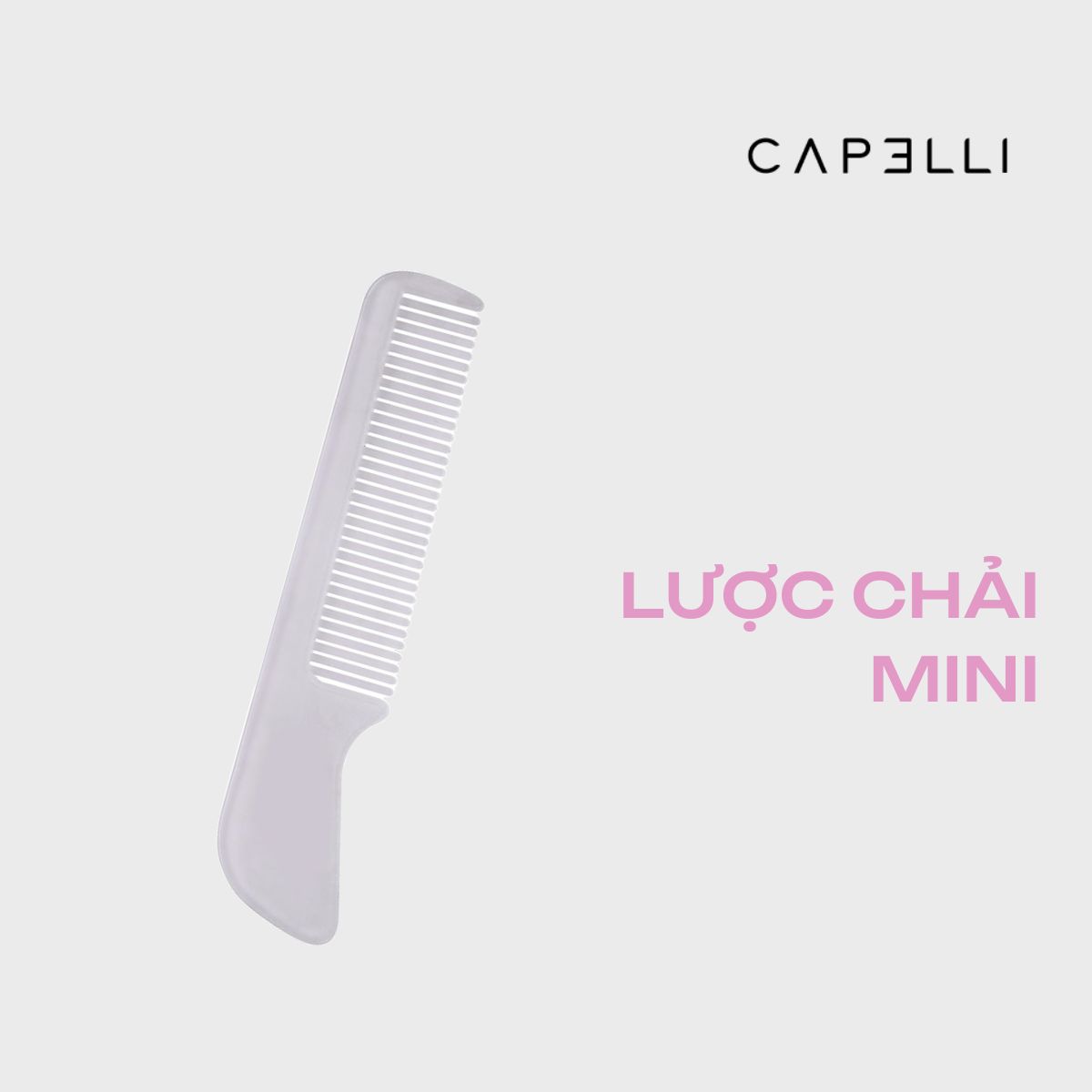 Lược chải tóc mái mini capelli