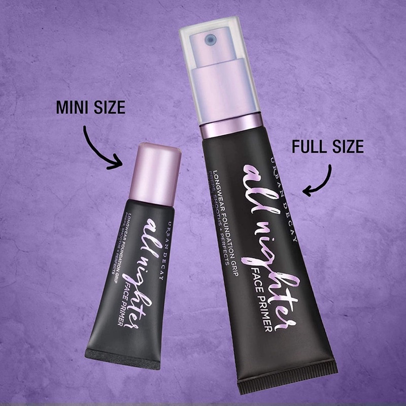 Kem lót Urban Decay All Nighter Face Primer Longwear Foundation Grip 5ml minisize HALOMI