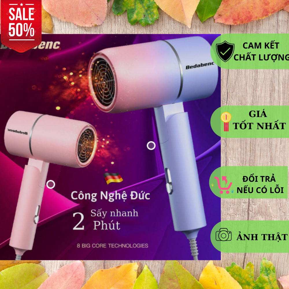 MÁY SẤY TÓC 2 CHIỀU CÔNG SUẤT LỚN CÓ ÁNH SÁNG XANH DÙNG CHO CẢ GIA ĐÌNH - MÁY SẤY CHUYÊN DỤNG ĐA NĂNG