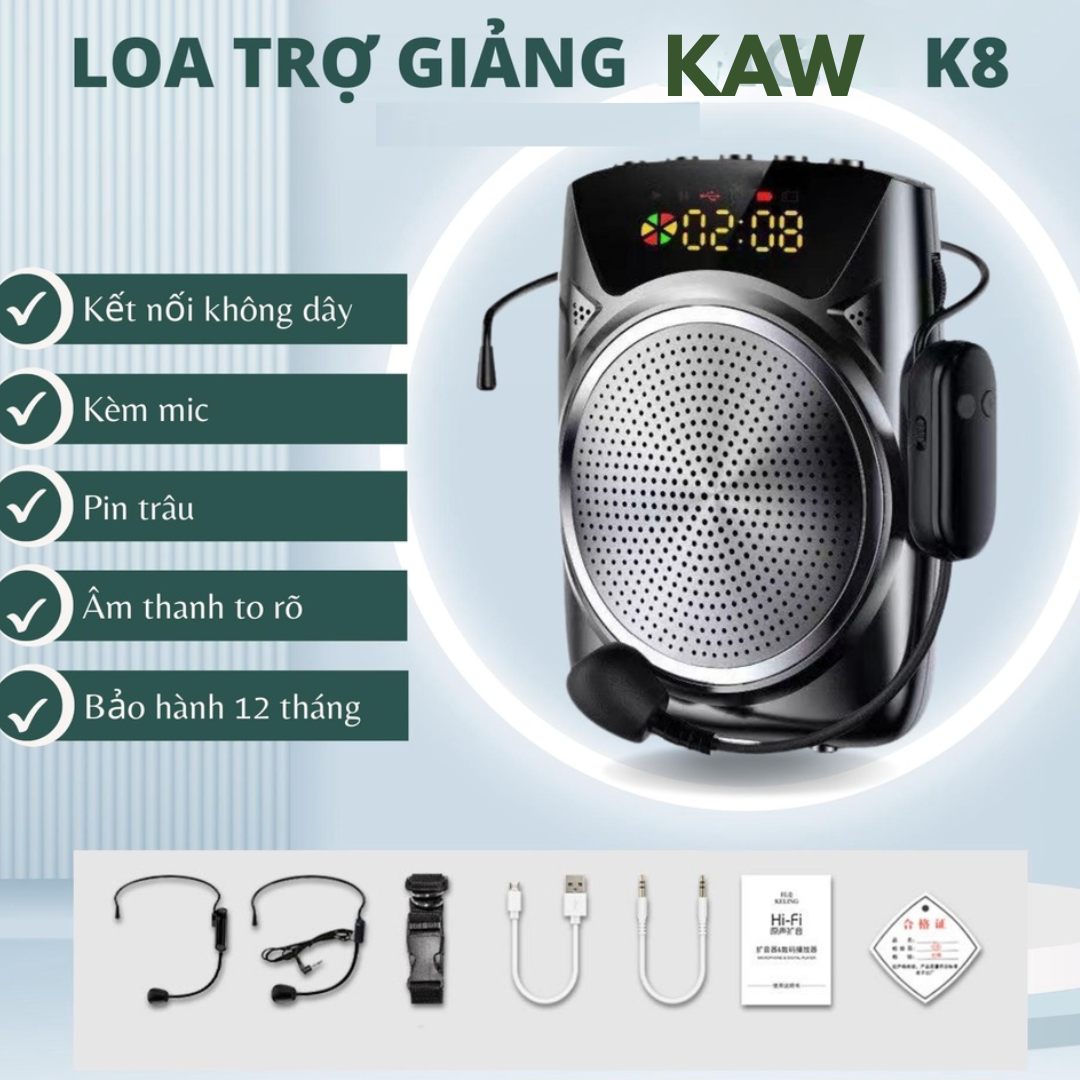 Máy trợ giảng cao cấp - Máy trợ giảng giáo viên - Máy trợ giảng Cao Cấp không dây phiên bản cao cấp. Sử dụng đơn giản, âm thanh siêu to, Trợ thủ đắc lực cho giáo viên.