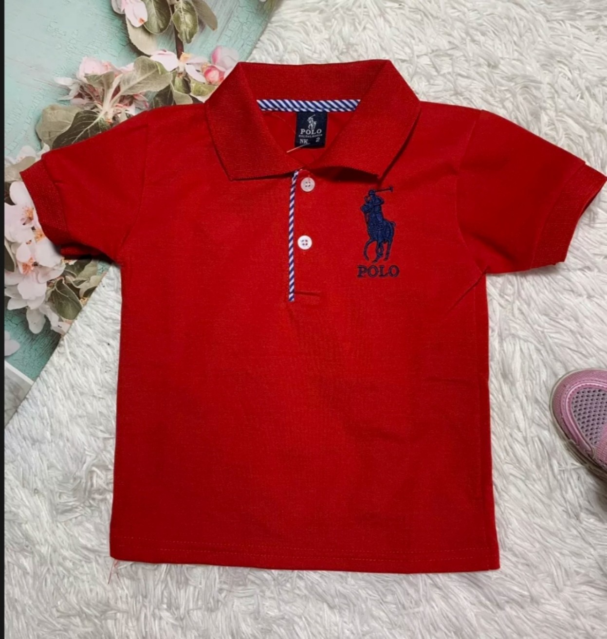 ÁO Polo cho bé trai, Áo bé trai có cổ chất liệu thun cotton mềm mát, logo thêu hình chắc chấn SIZE đến 30kg