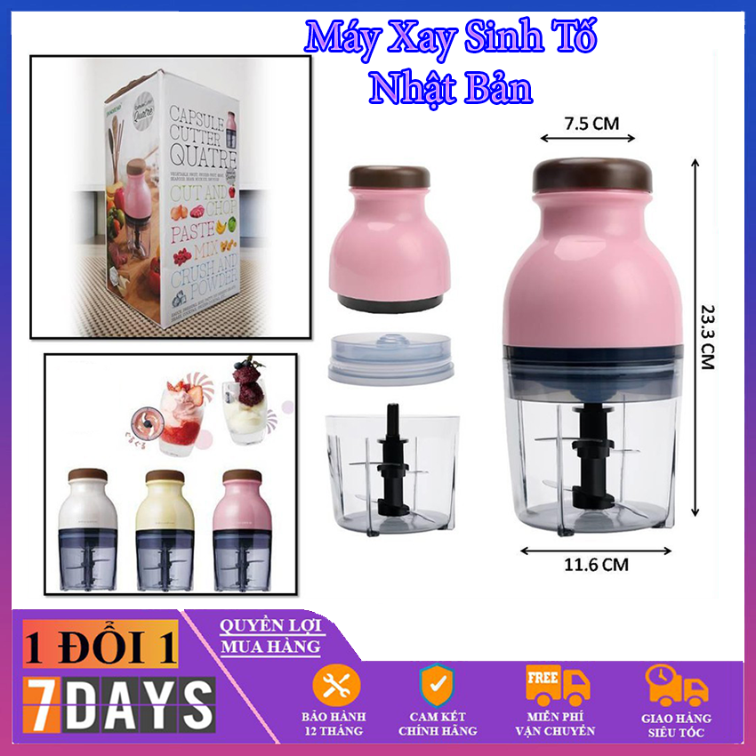 Máy xay đa năng Osaka nắp nâu -Máy xay sinh tố osaka 2 tầng lưỡi xay thịt, xay đá siêu tiện dụng/máy xay đa năng tiện dụng