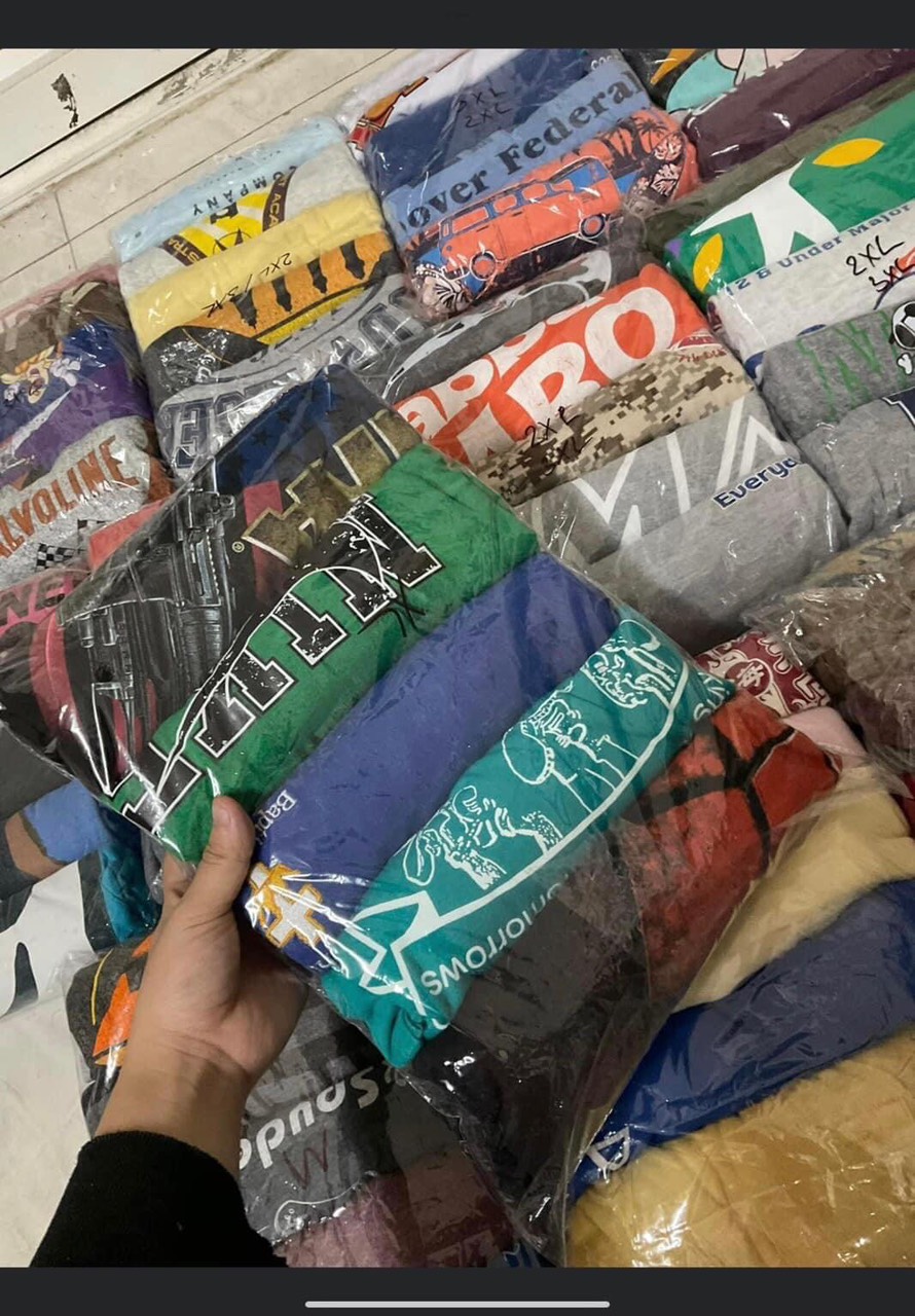 4 áo thun mỹ 2hand