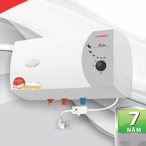 Bình nước nóng chống giật Picenza 15 lít N15EW lắp ngang