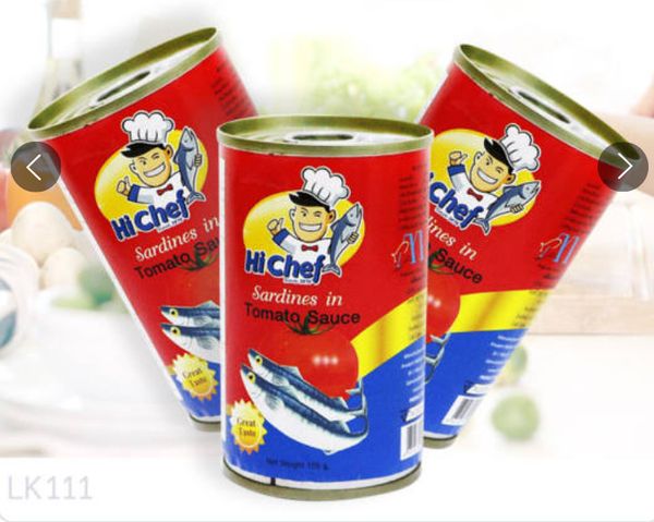 Cá mòi sốt cà hi chef thái lan 155g 1 lốc 10 hộp
