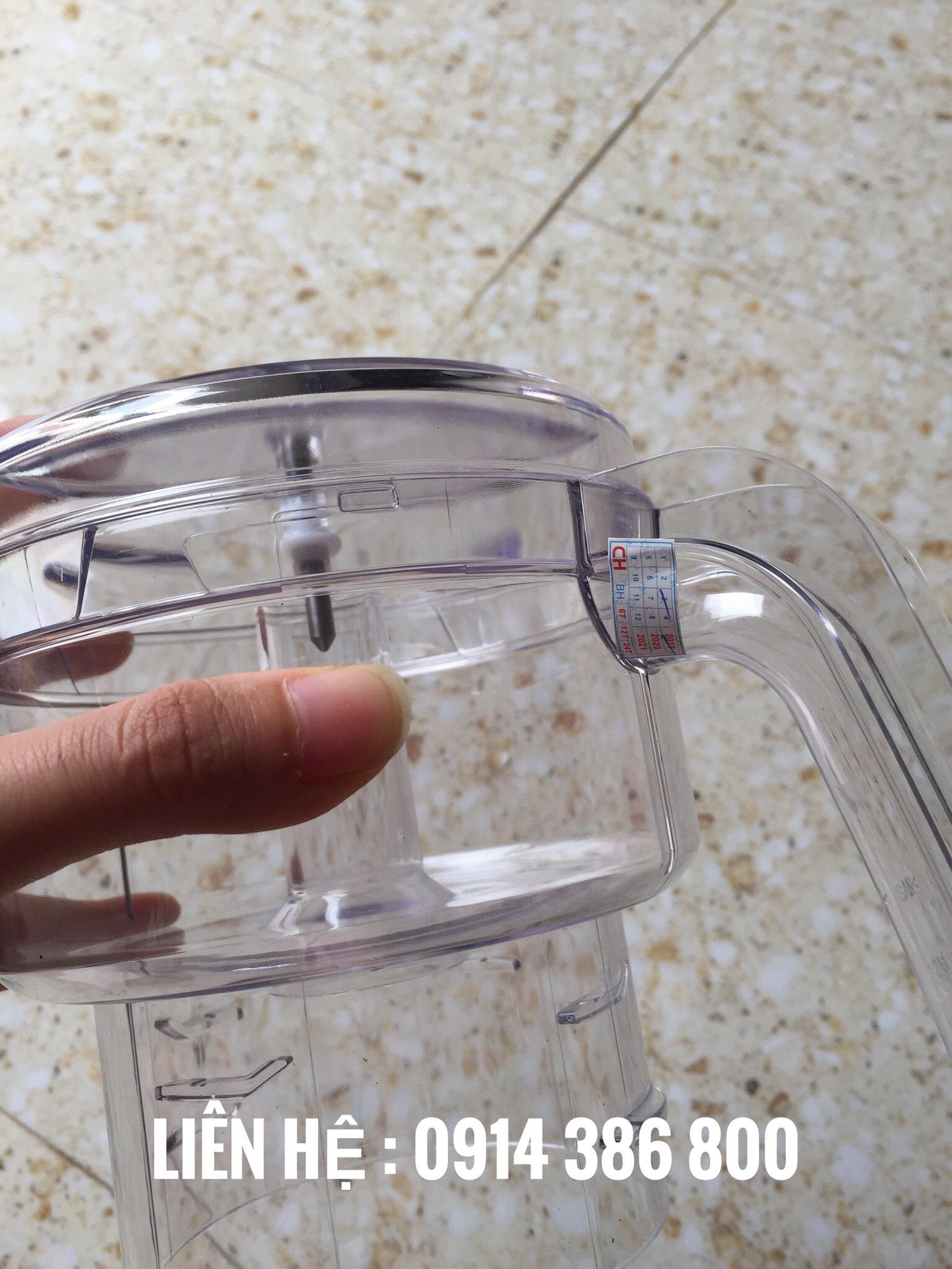 Linh kiện máy xay - vỏ cối xay thịt philip HR 2118/ 2068