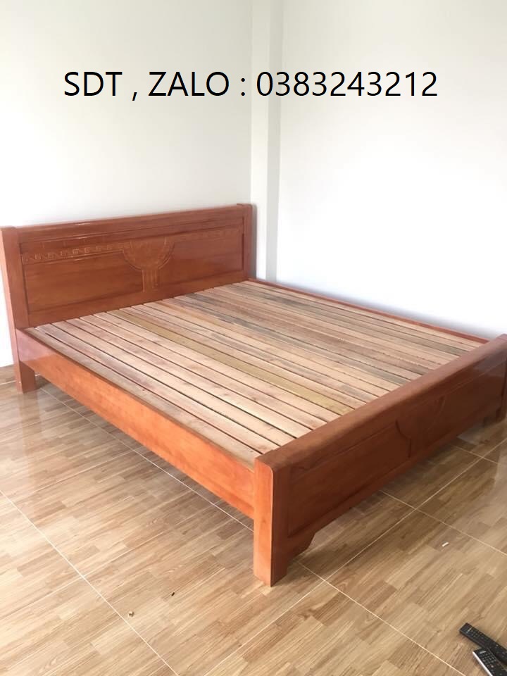 giường gỗ xoan đào 1m6,1m8x2m giường ngủ gỗ xoan đào giá thật