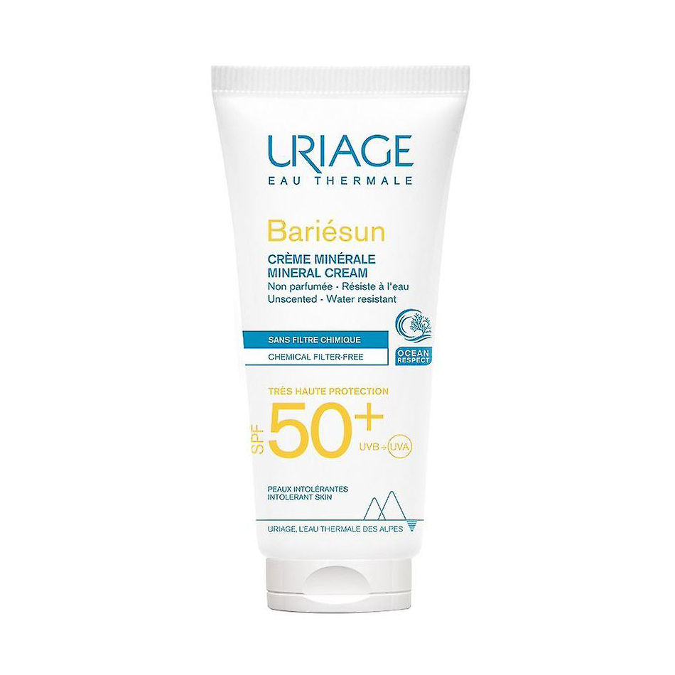 Kem chống nắng Uriage bảo vệ da tối đa Uraige Bariesun SPF 50+ Creme Minerale 100ml - Mẫu mới