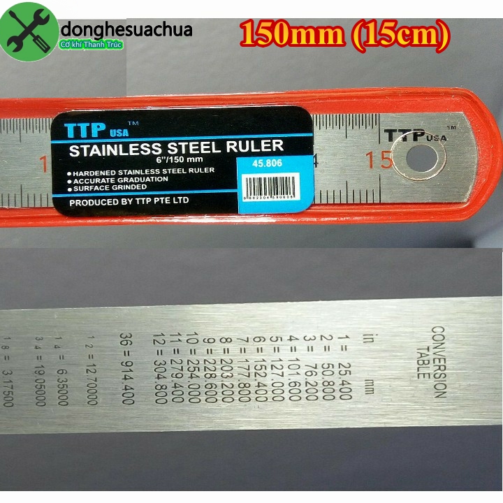 Thước lá ttpusa ttp230-45806 150mm
