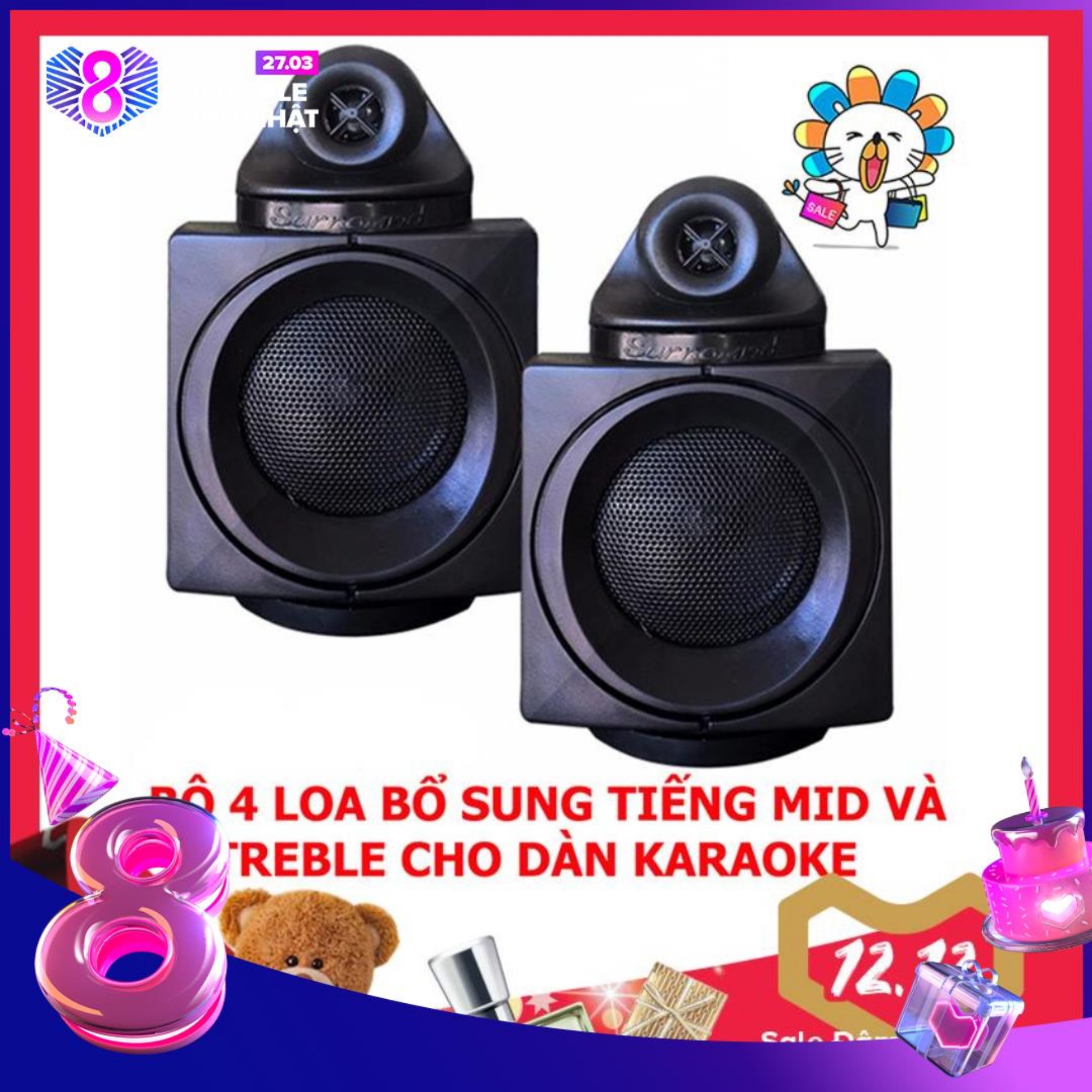 Loa tăng cường tiếng Treble và Mid Thumper AT-3040 ( HT3040 )