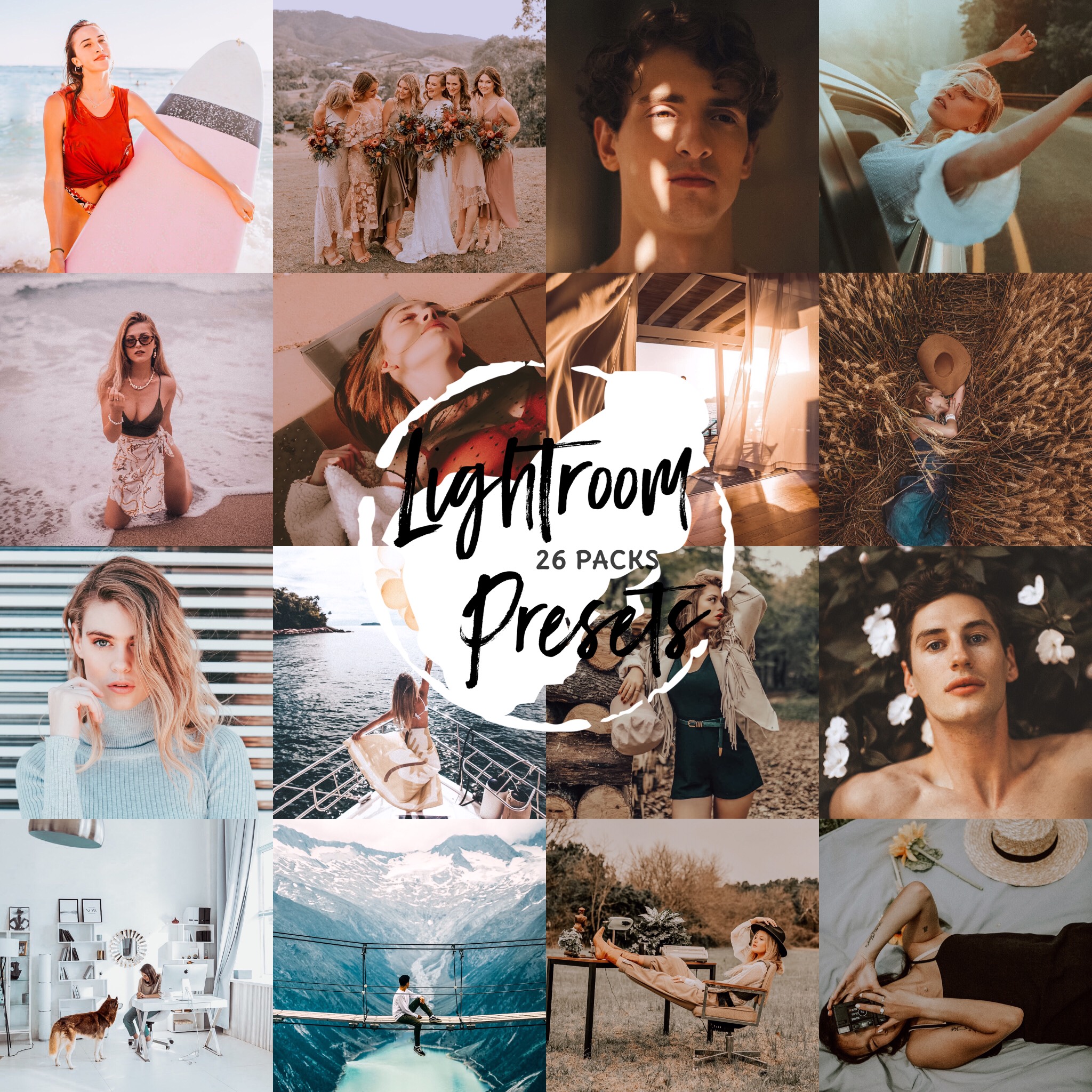 26 gói Preset Lightroom cho điện thoại - 155 Presets Lightroom / Mobile Lightroom Presets - LR18