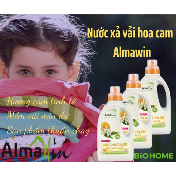 Nước xả vài hoa cam Almawin