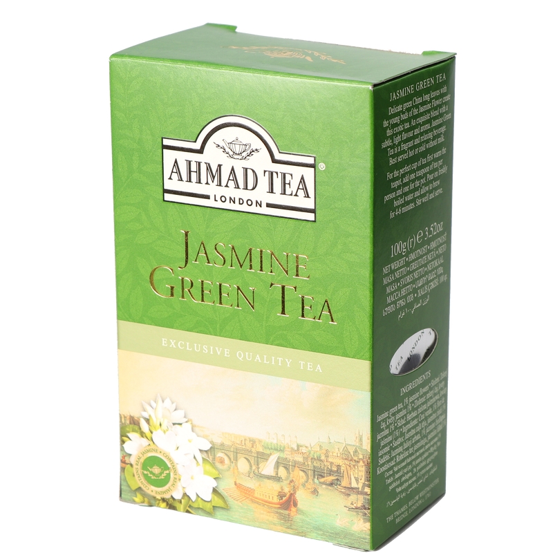 TRÀ XANH AHMAD ANH QUỐC - NHÀI (100g) - Jasmine Green Tea - Chắt lọc sự tinh túy