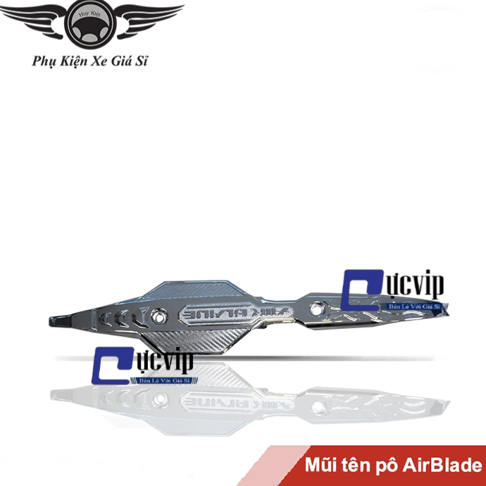 [HCM]Mũi Tên Pô AirBlade 2016 - 2019 Xi Mạ Crom MS2573