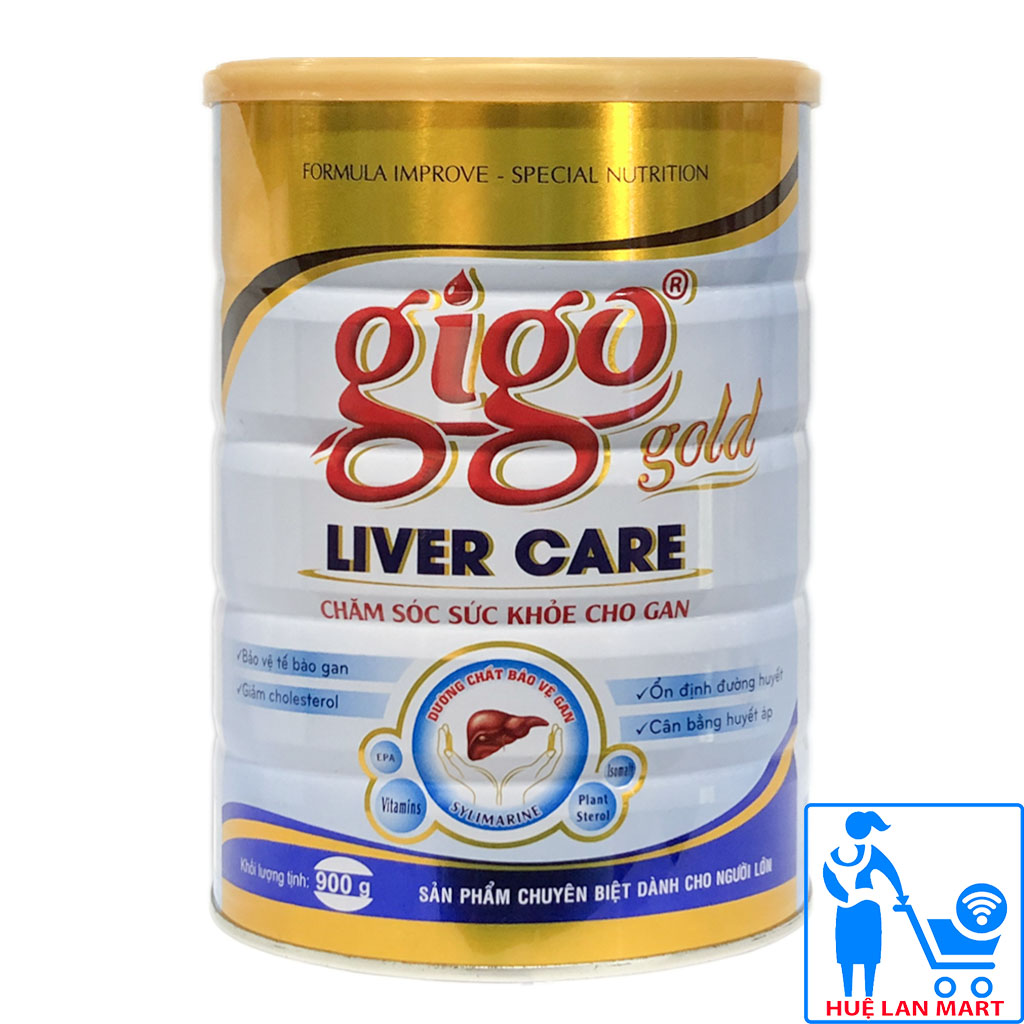 Sữa bột gigo gold liver care hộp 900g