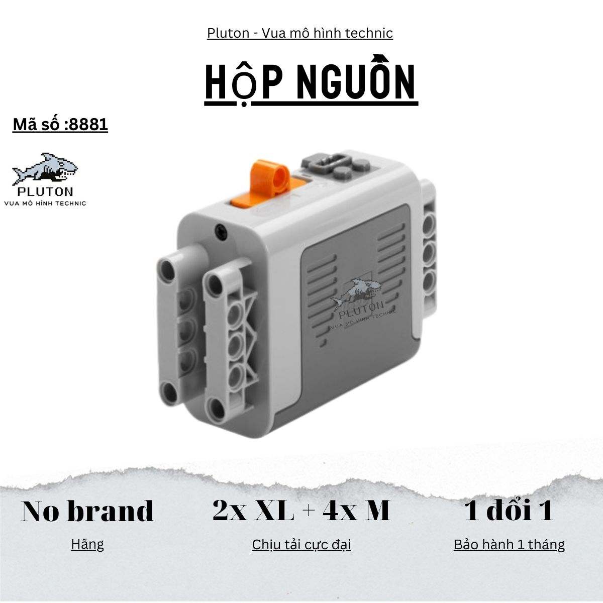 Đồ chơi lắp ráp hộp nguồn 8881 tương thích 9686 - education -technic