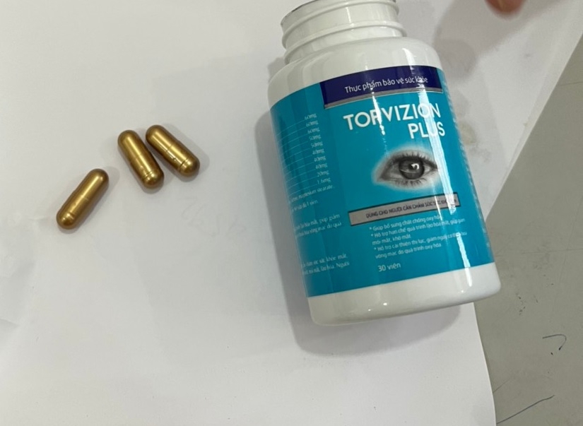 VIÊN UỐNG PHỤC HỒI THỊ LỰC TOPVIZION PLUS