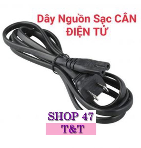 Dây nguồn số 8 loại tốt - giá rẻ dùng sạc cân điện tử