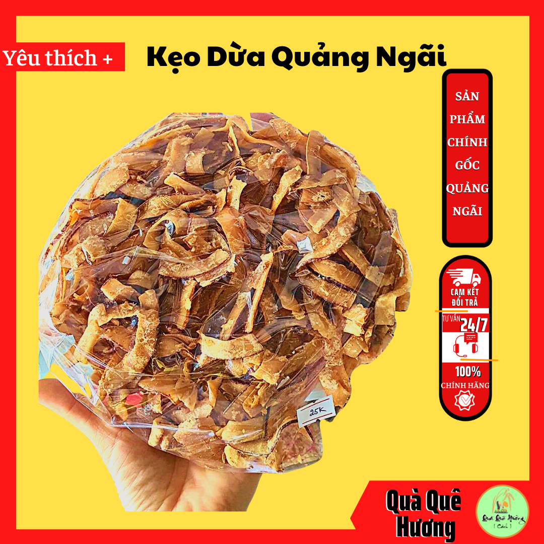 Kẹo dừa Quảng Ngãi kẹo đường đặc sản Quảng Ngãi